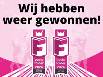 Beste Folder Awards 2024 gewonnen!